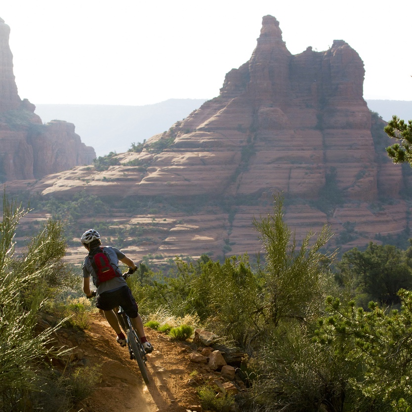 Sedona Mountain Biker